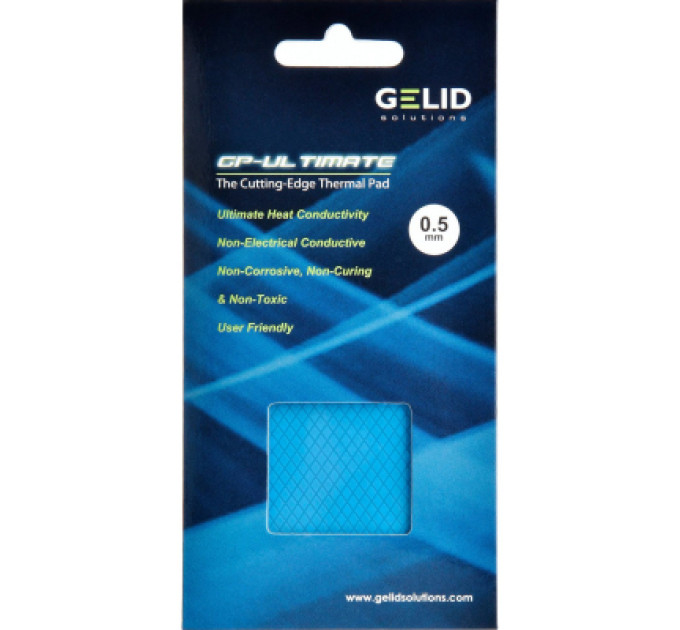 Gelid Solutions Термопрокладка Gelid Solutions GP-Ultimate Thermal Pad 90x50x2 mm (TP-GP04-D)