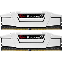 Модуль пам'яті для комп'ютера DDR4 32GB (2x16G) 3600 MHz RipjawsV White G.Skill (F4-3600C18D-32GVW)