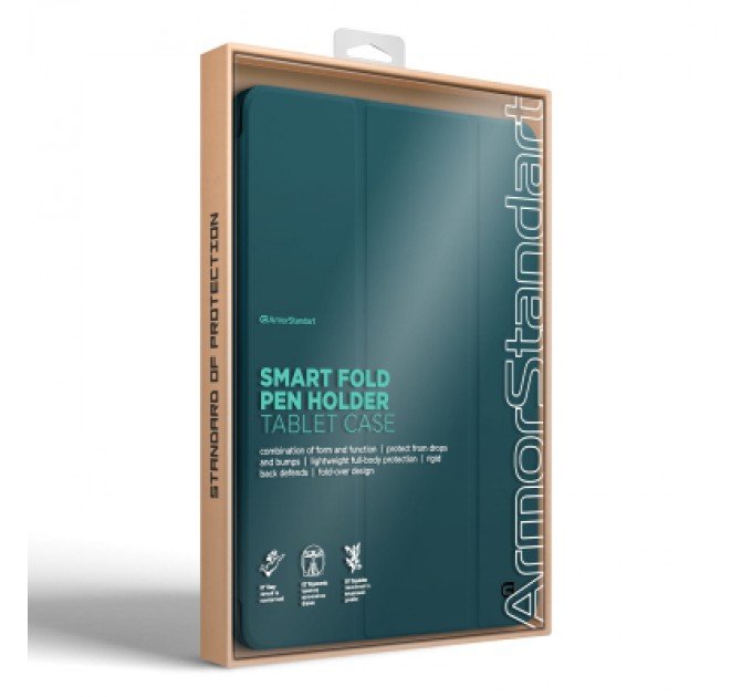 Armorstandart Чохол до планшета Armorstandart Smart Fold Pen Apple iPad Pro 11 (2024) Pine Green (ARM78129)