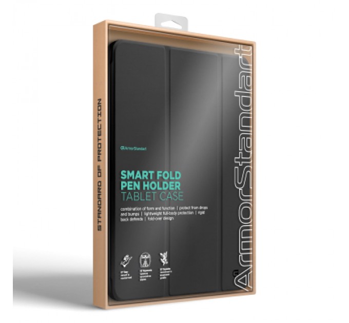 Armorstandart Чохол до планшета Armorstandart Smart Fold Pen Apple iPad Pro 13 (2024) Black (ARM78138)