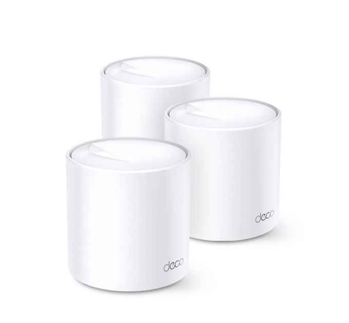 TP-Link WiFi Mesh система TP-Link Deco X20(3-pack) (AX1800 1xGE LAN 1xGE WAN MU-MIMO OFDMA MESH)