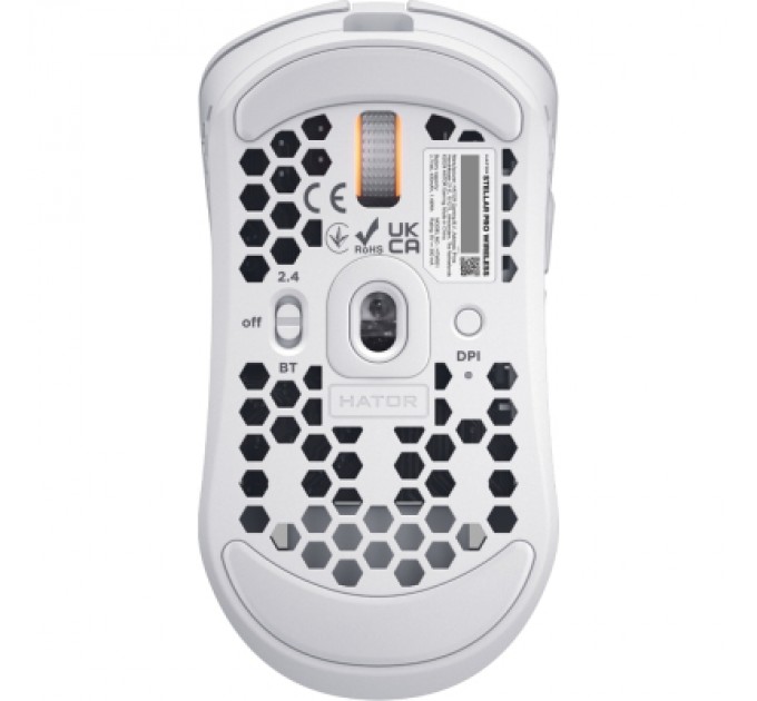 Hator Мишка Hator Stellar PRO Wireless White (HTM-551)
