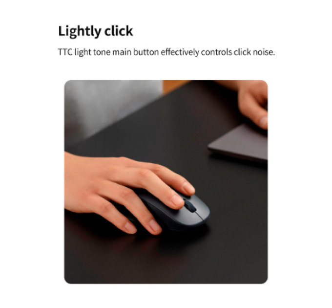 Xiaomi Мишка Xiaomi Dual-mode Wireless Mouse 2 Black (BHR8850GL) (1122318)
