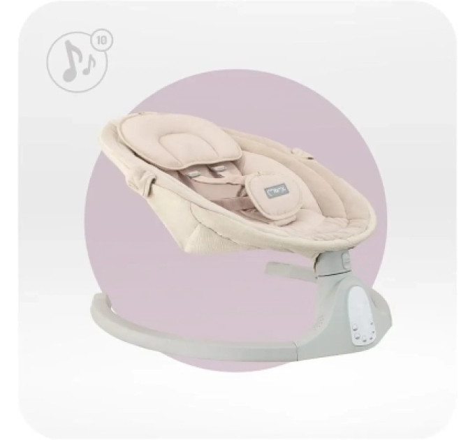 MoMi Крісло-гойдалка MoMi Kenani Onyx Sand (BULE00041)