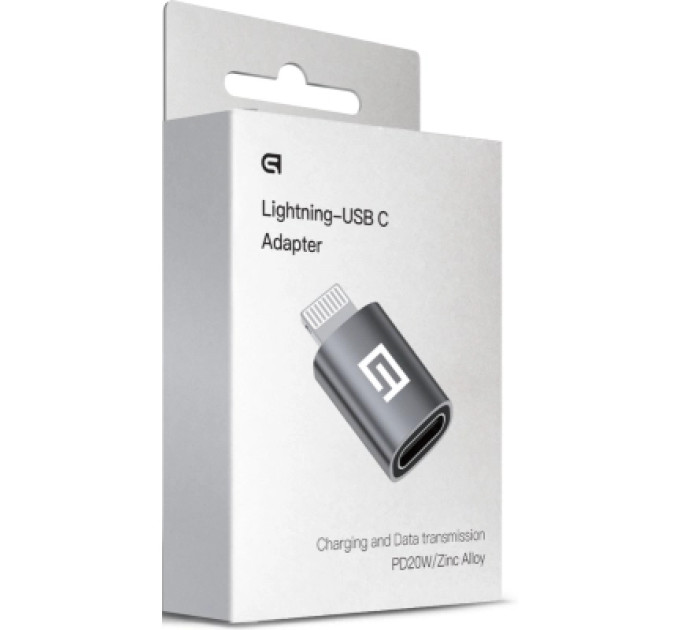 Armorstandart Дата кабель OTG USB-C to Lightning Black Armorstandart (ARM79618)