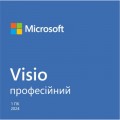 Microsoft Офісний додаток Microsoft Visio Pro 2024 AllLng Online (EP2-07111-ESD)