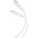 XO Дата кабель USB-C to USB-C 1.0m 60W braided XO (NBQ236B_White)