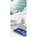 XO Дата кабель USB-C to USB-C 1.0m 60W braided XO (NBQ236B_White)
