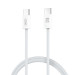 XO Дата кабель USB-C to USB-C 1.0m 60W white XO (CB-Q73CC)