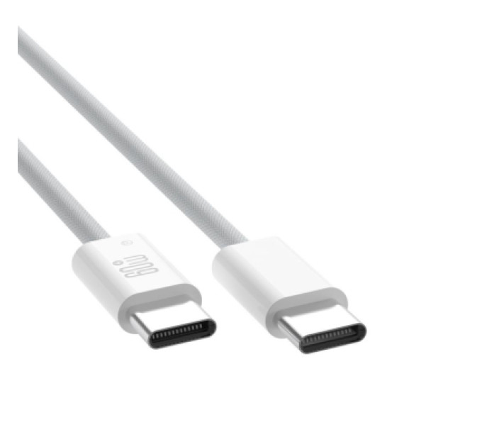 XO Дата кабель USB-C to USB-C 1.0m 60W white XO (CB-Q73CC)