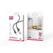 XO Дата кабель USB 2.0 AM to Lightning 1.0m 2.1A silicone black XO (NB208-L-1-BK)