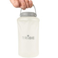 Tribe Пляшка для води Tribe Soft Bottle 1 л TPU м'яка crystal-white (T-FE-0023-crystal-white)