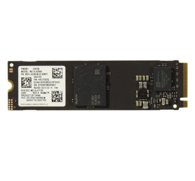 Samsung Накопичувач SSD M.2 2280 256GB Samsung (MZVL4256HBJD-00BH1)