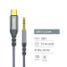 ColorWay Адаптер ColorWay USB Type-C - 3.5 мм (M/M), 1.2 м, Gray (CW-CBPDJ071-G)