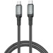 XO Дата кабель USB-C to USB-C 1.0m 240W black XO (NBQ264A_С_Black)