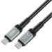 XO Дата кабель USB-C to USB-C 1.0m 240W black XO (NBQ264A_С_Black)