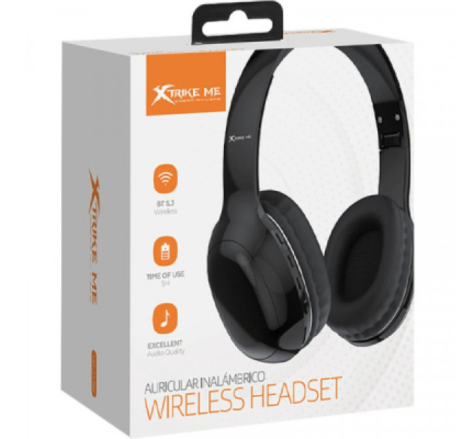 Xtrike ME Навушники Xtrike ME HD-215BK Wireless Black (HD-215BK)