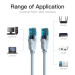 Vention Патч-корд Cat.5E UTP Patch Cable 3M Blue VENTION (VAP-A10-S300)