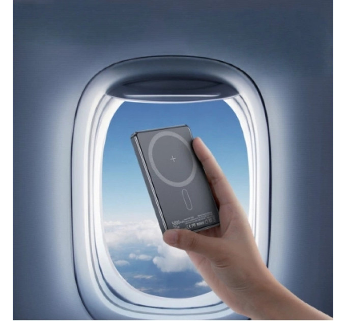 Essager Батарея універсальна Essager 5000mAh Cross-border magnetic 20W PD QC/3.0 (EDY5K-YJ0A-Z)