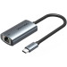 Vention Перехідник USB-C to RJ45 Ethernet 1000Mbps black VENTION (CFPHB)