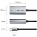 Vention Перехідник USB-C to RJ45 Ethernet 1000Mbps black VENTION (CFPHB)