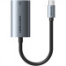 Vention Перехідник USB-C to RJ45 Ethernet 1000Mbps black VENTION (CFPHB)