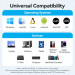 Vention Перехідник USB-C to RJ45 Ethernet 1000Mbps black VENTION (CFPHB)