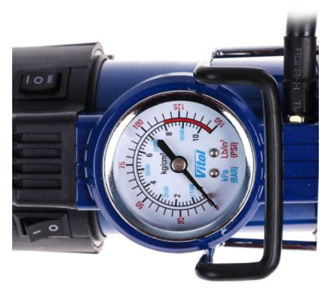 VITOL Автомобільний компресор VITOL K-60 150psi/15Amp/40л (K-60)