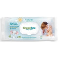 Greenbox Дитячі вологі серветки Greenbox з клапоном 120 шт (8680131208296)