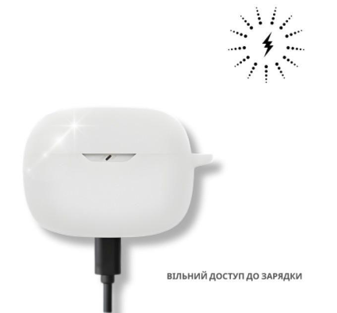 BeCover Чохол для навушників BeCover для JBL Wave Beam 2 White (714822)