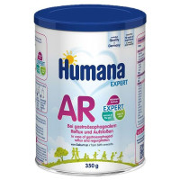 Дитяча суміш Humana AR Expert молочна при зригуваннях, від народження 350 г (4251099604433)