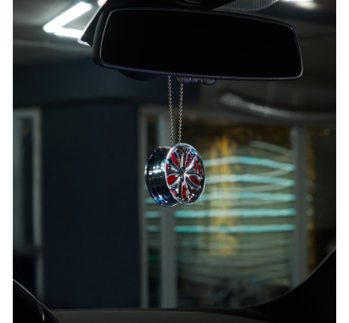 VITOL Ароматизатор для автомобіля VITOL Wheel Black Night (VWH01)