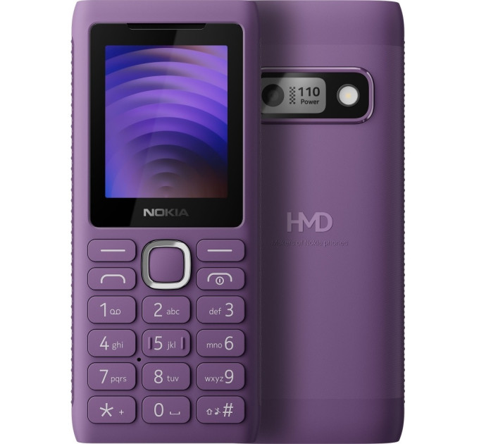 Nokia Мобільний телефон Nokia 110 DS Power Purple