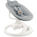 MoMi Крісло-гойдалка MoMi PEARL baby swing grey (BULE00040)
