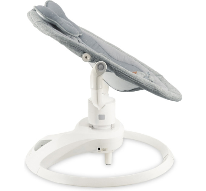 MoMi Крісло-гойдалка MoMi PEARL baby swing grey (BULE00040)