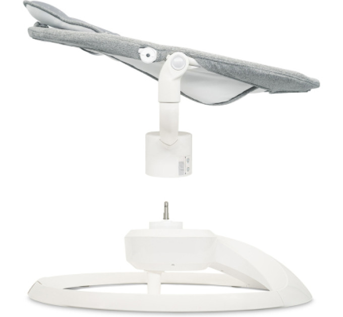 MoMi Крісло-гойдалка MoMi PEARL baby swing grey (BULE00040)