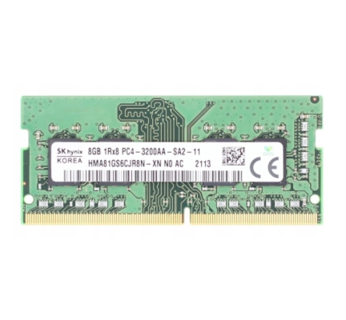 Hynix Модуль пам'яті для ноутбука SoDIMM DDR4 8GB 3200 MHz Hynix (HMA81GS6CJR8N-XN)