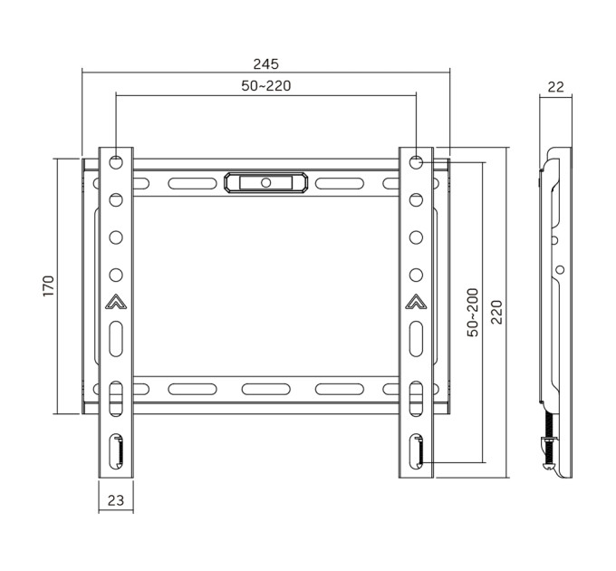AGN Кронштейн AGN AGN43-220F