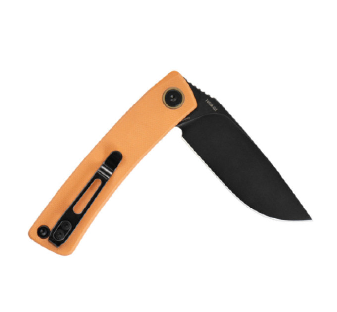 SRM Ніж SRM Air, Orange G10, Black Stonewash (105M-GJ)