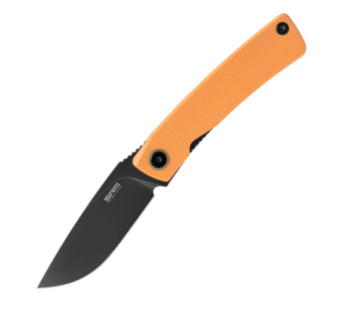 SRM Ніж SRM Air, Orange G10, Black Stonewash (105M-GJ)