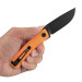 SRM Ніж SRM Air, Orange G10, Black Stonewash (105M-GJ)