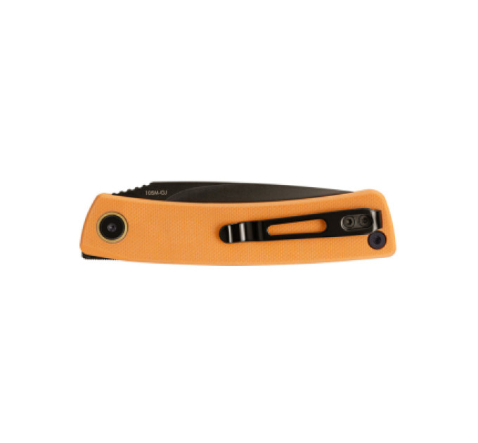 SRM Ніж SRM Air, Orange G10, Black Stonewash (105M-GJ)