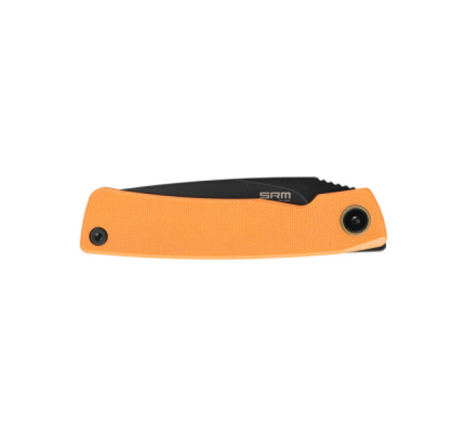 SRM Ніж SRM Air, Orange G10, Black Stonewash (105M-GJ)
