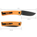 SRM Ніж SRM Air, Orange G10, Black Stonewash (105M-GJ)