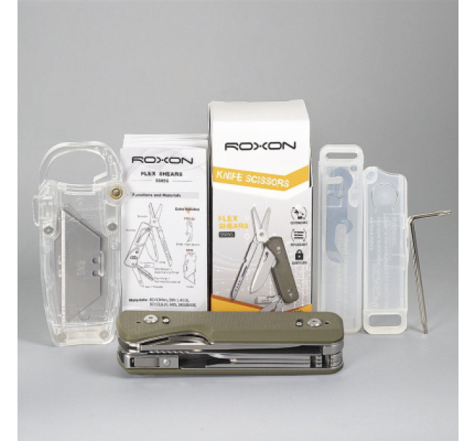 Roxon Мультитул Roxon Flex S505G,зелений (S505Ggreen)