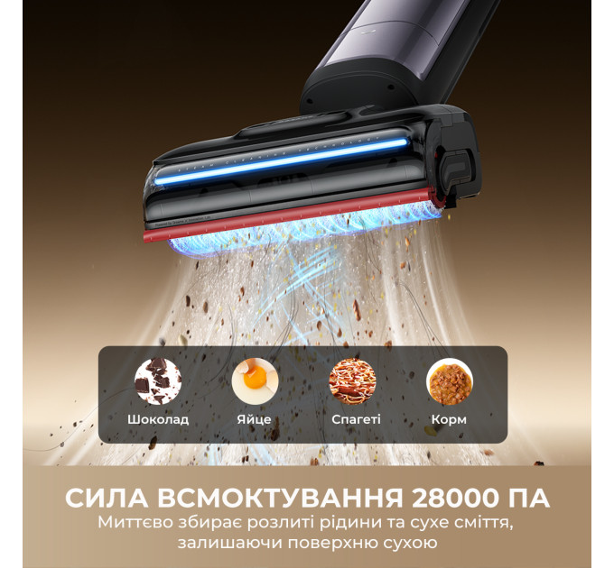 Dreame Акумуляторний миючий пилосос Dreame H16 Pro Steam (HHR48F)