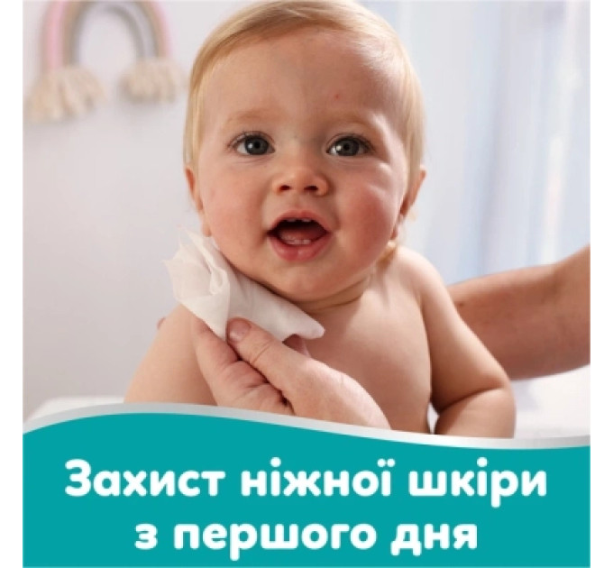 Pampers Дитячі вологі серветки Pampers 99 Water 60 шт х 6 пачок (360 шт) (8006530116596)
