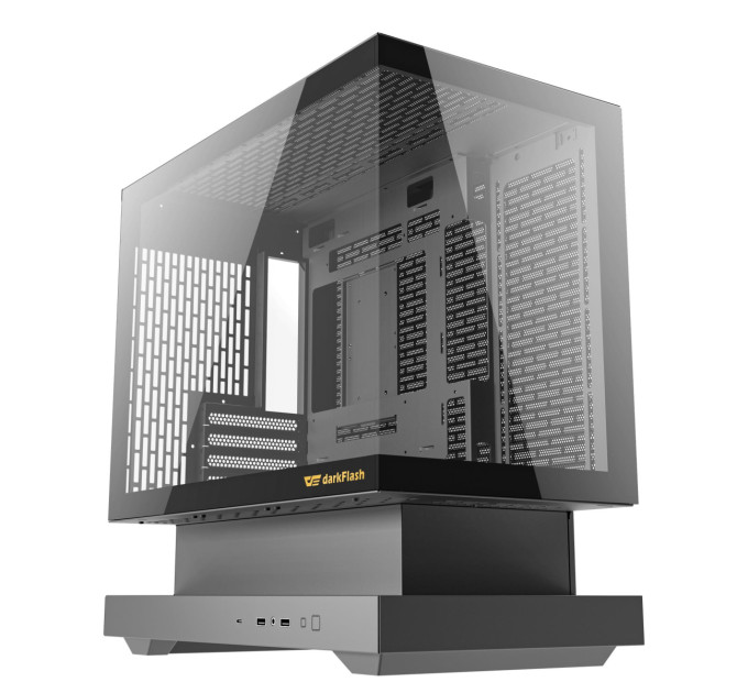 Корпус для комп'ютера MATX W/O PSU F1 BLACK DARK FLASH