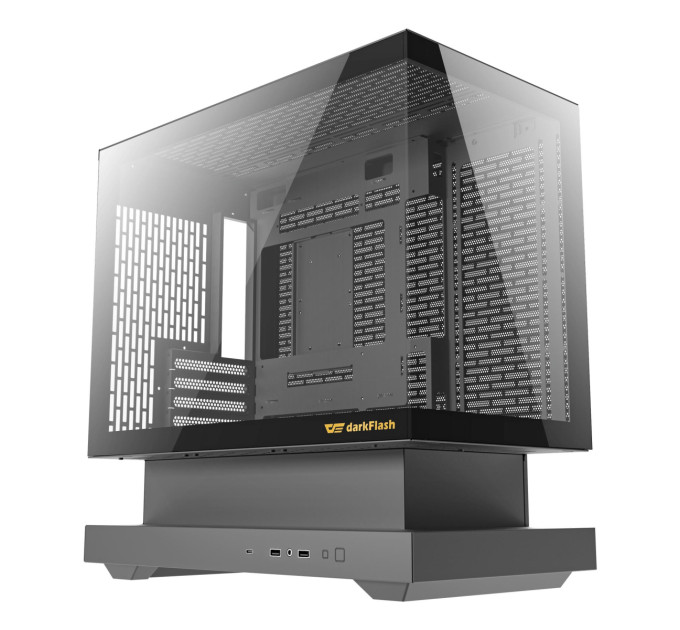 Корпус для комп'ютера MATX W/O PSU F1 BLACK DARK FLASH