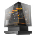 Корпус для комп'ютера MATX W/O PSU F1 BLACK DARK FLASH